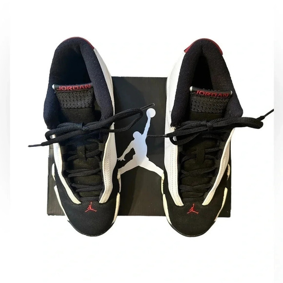 Jordan 14 Retro 2014 Black Toe with original Box.